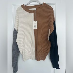 Target's New Day Collection Block Sweater